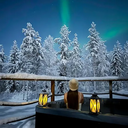 Napapiirin Jaervilomat منتجع Luukonniemi